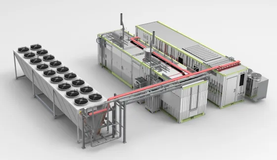 5 MW Elektrolyseur gEL1000 von der Firma Fest GmbH